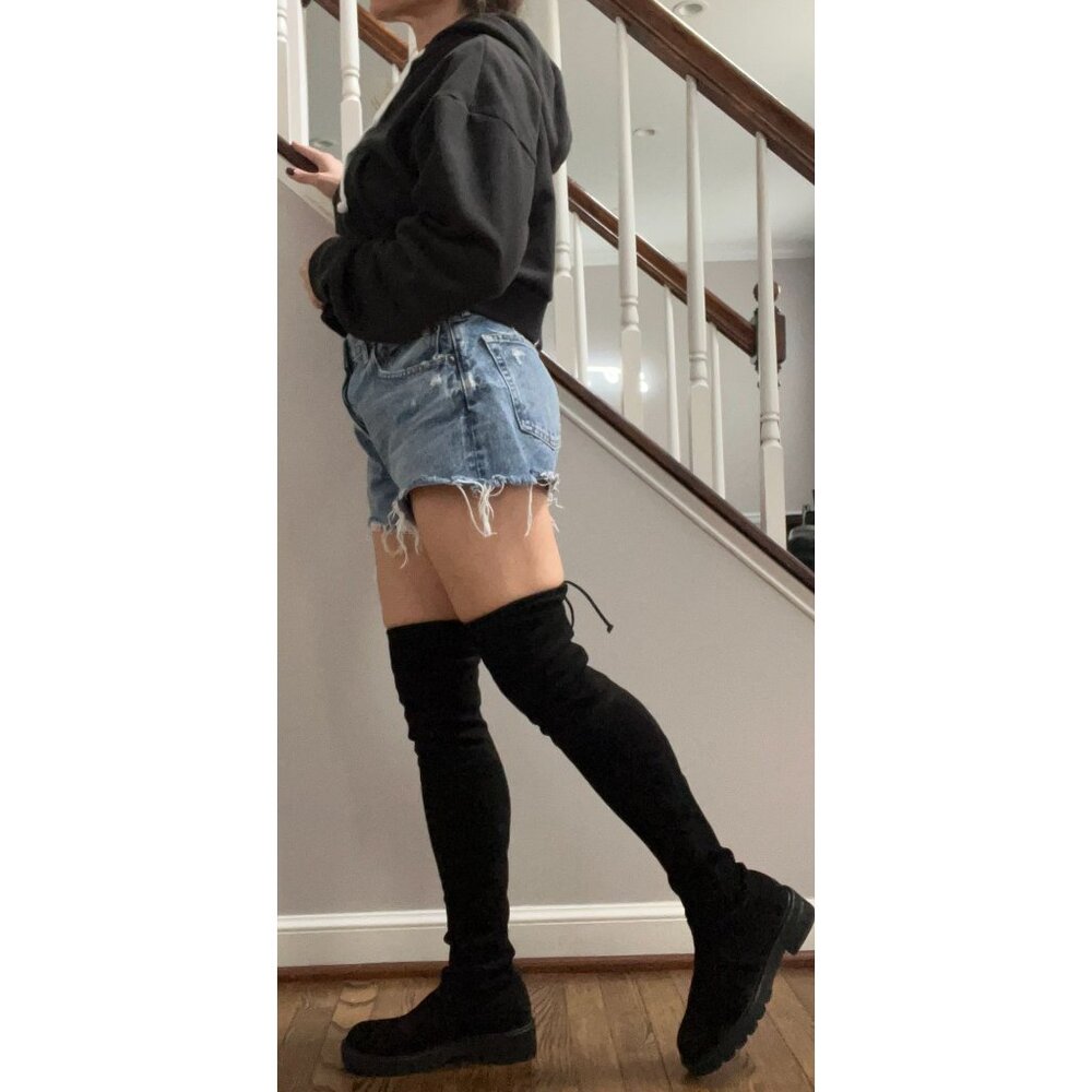 Nib Stuart Weitzman Lowland Lift Over The Knee St… - image 5